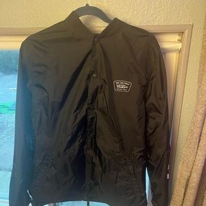 Vans black windbreaker